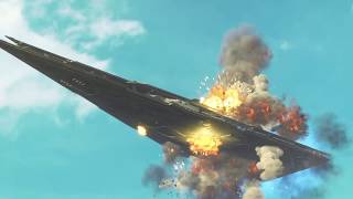 STAR WARS Battlefront II Resurgent class Stardestroyer gameplay [upl. by Erich]