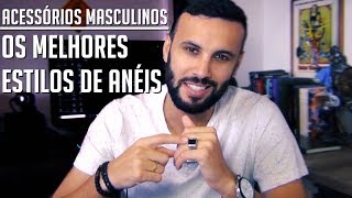 ANEL PARA HOMENS  QUAL ESCOLHER COMO USAR ACESSÓRIOS MASCULINOS [upl. by Yrol]