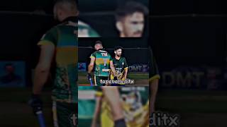 Umeri pacer Vs Taimoor Mirza big fight🥵🤯shortsvideo shortscricket viralshortscricket [upl. by Arotahs]