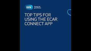 Top tips for using the ecar connect app [upl. by Skyla]