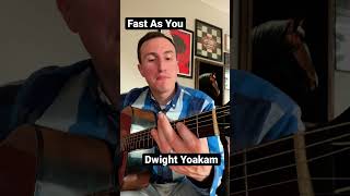 Dwight Yoakam Fast As You Guitar Lesson guitar guitarlesson music guitarist acoustic tutorial [upl. by Kain]