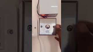 Electric Rim Lock  Home Security homesecurity cctv cppluscctv electricrimlock [upl. by Meda]