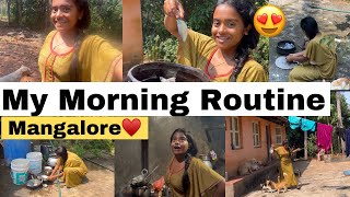 My Morning Routine😍Mangalore Rakshita Tulu Talks rakshita mangalore tulu tulunadu [upl. by Puna]