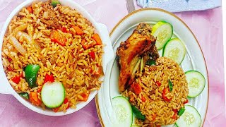 How to Prepare Cinnamon Minced Beef Vegetable Rice  African Food Recipe [upl. by Naujd]