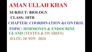 Endocrine glands and hormones [upl. by Okemak436]