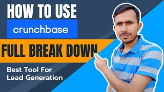 How To Use CrunchBase  Full Breakdown In Urdu  Best Tool For Lead Generation  Similar Services [upl. by Wickner]