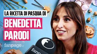 Benedetta Parodi la ricetta pasquale della pizza rovesciata con fiori di zucca e burrata [upl. by Fleisher]