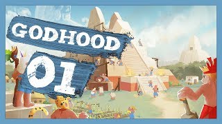 quotGod Game Goodnessquot Godhood Gameplay PC Lets Play Part 1 [upl. by Ingalls]