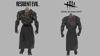 DBD vs RE Nemesis AnimationsSounds comparison updated [upl. by Dannel860]