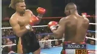 Shannon Briggs loses unbeaten run to Darroll Wilson in a shocker 1996 [upl. by Elleiram]