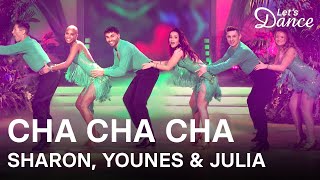 Gruppentanz ChaChaCha mit Sharon Battiste JuliaBeautx amp YounesZarou 🕺 💃  Lets Dance 2023 [upl. by Danialah]