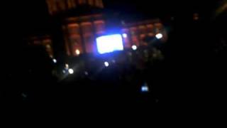 SF Giants Win World Series Fan reaction at the Civic Center [upl. by Russell]