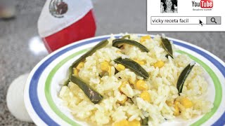 ARROZ BLANCO PERFECTO  Vicky Receta Facil [upl. by Dagnah422]