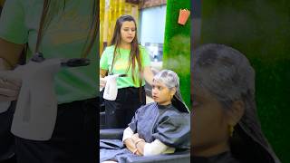 Falak Naaz salon Navratri vibesKolkata Durga Puja falaknaaz hairstyle hairmakeover hairlounge [upl. by Atnamas]