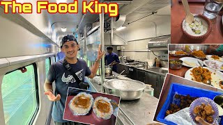 The Food King Mandovi Express Train Journey  राजधानी का खाना Fail Hai Eske Samne [upl. by Nywles820]