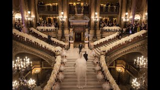 Watch this breathtaking bridal entrance at Opera garnier Paris [upl. by Idna]