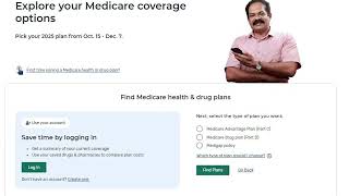 Medicare Open Enrollment Using the Plan Finder on Medicaregov [upl. by Acirretal]