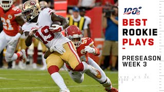 Best Rookie Plays Preseason Week 3  NFL 2019 Highlights [upl. by Michi]