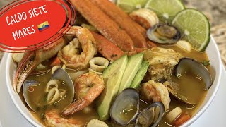 CALDO SIETE MARES 🇪🇨👩‍🍳🍜🥘 [upl. by Lew]