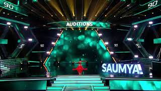 Saumya audition round India’s best dancer season 2 [upl. by Kcirdnek58]