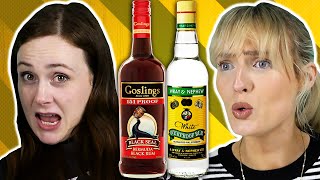 Irish People Try Overproof Rums 755 151 Proof [upl. by Ydisahc820]