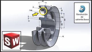 Tutorial Curso Básico en Solidworks Principiantes 8  Diego Gaona [upl. by Adnimra]