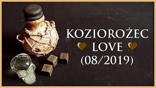 KOZIOROŻEC  Horoskop Miłosny Tarot Sierpień 2019 [upl. by Dustman]