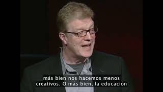 Resumen TED Talks  Ken Robinson  ¿Las escuelas matan la creatividad Sub Español [upl. by Jaella]