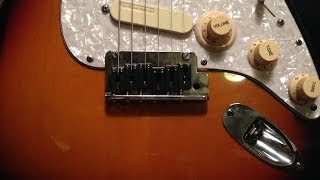 Fender Stratocaster with Maple neck refinish in Tung Oil  Part 1 [upl. by Renault]