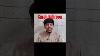 bacaan surah kafiroon  surah kafiroon ki tilawat  surah kafiroon  shorts  trending [upl. by Enawd]