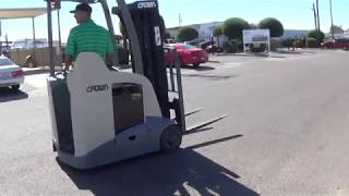 2011 Crown RC553530TT190  Electric Counterbalanced Forklift for Sale in Phoenix AZ [upl. by Gebhardt293]