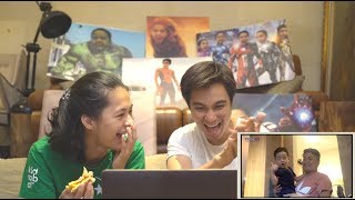 REACTION BAPAU LIAT RAFATHAR RAMPOK RUMAH [upl. by Regdor]