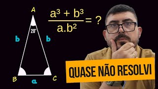 A MAIS SINISTRA DAS MAIS SINISTRASAQUELA QUESTÃO DE GEOMETRIA DIFÍCIL PRA CARAMBA GEOMETRIA PLANA [upl. by Cuda]