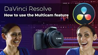 DaVinci Resolve  How to use the multicam feature [upl. by Addiel]