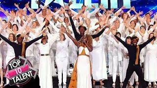 TOP 10 MOST UPLIFTING Gospel Choir Auditions On Got Talent [upl. by Sivahc]