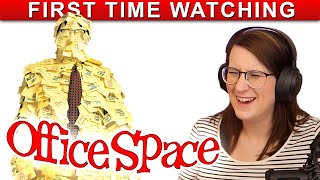 OFFICE SPACE 1999  MOVIE REACTION  FIRST TIME WATCHING [upl. by Corbet731]