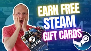 7 Best Ways to Earn Free Steam Gift Cards REALISTIC amp Legit [upl. by Anitnatsnoc]