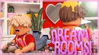 SURPRISING Hunter with his DREAM ROOM AESTHETIC  Roblox Bloxburg Family Roleplay [upl. by Estren]