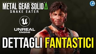 Metal Gear Solid Delta REMAKE pieno di dettagli in UNREAL ENGINE 5 [upl. by Mines]