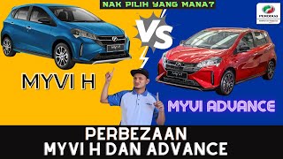 KING MYVI Perbezaan Myvi H dan Myvi Advance [upl. by Neuberger]