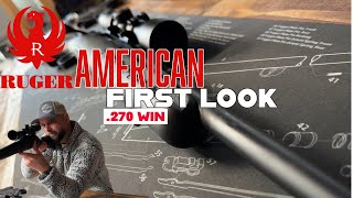 Unboxing The Ruger American 270 Win [upl. by Enitram]