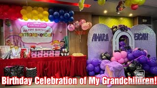 Birthday Party of My Grandchildren BRIGUERA VLOGZ [upl. by Gonzalo]