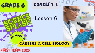 ساينس سادسه ابتدائيcareers and cell biologyconcept 1lesson 6grade 6 [upl. by Talbert]