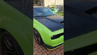 Transforming a 2017 Dodge Challenger RT Shacker into A 2020 Widebody Challenger 50th anniversary [upl. by Cotter]