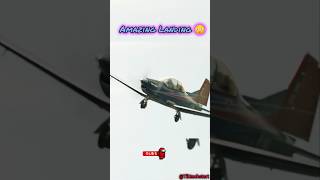 Amazing Landing By Beginner Female Pilot 😳 Power of 🇮🇳Indian Airforce india indian airforce [upl. by Hadias382]