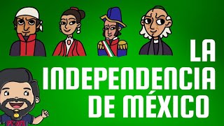 La independencia de México eduacion independenceday edupodcast [upl. by Jac]