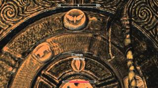 Skyrim Bleak Falls Barrow Claw Door [upl. by Carrol]