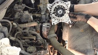 Ford 46L amp 54L Engines Alternator Replacement [upl. by Anzovin364]