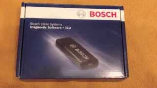 Bosch 2013 Diagnose Gerät IBD für INTUVIA Pedelec Antrieb [upl. by Gnek266]