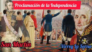 Proclamación de la Independencia del Perú 🇵🇪🎉 ¿realmente éramos independientes [upl. by Marcos478]